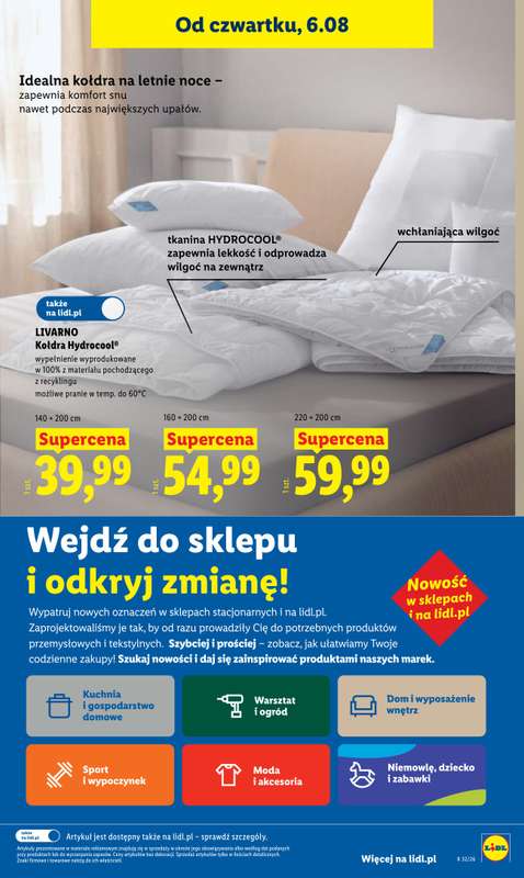 Lidl - gazetka promocyjna Oferta od czwartku od czwartku 06.08 do soboty 08.08 - strona 41