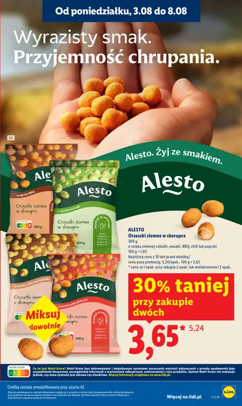 Lidl - gazetka promocyjna Oferta od czwartku od czwartku 06.08 do soboty 08.08 - strona 31
