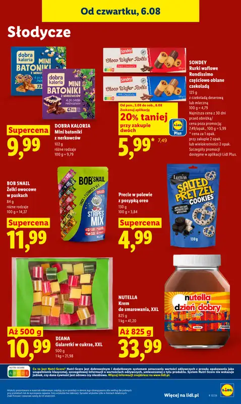 Lidl - gazetka promocyjna Oferta od czwartku od czwartku 06.08 do soboty 08.08 - strona 79