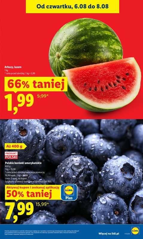 Lidl - gazetka promocyjna Oferta od czwartku od czwartku 06.08 do soboty 08.08 - strona 21