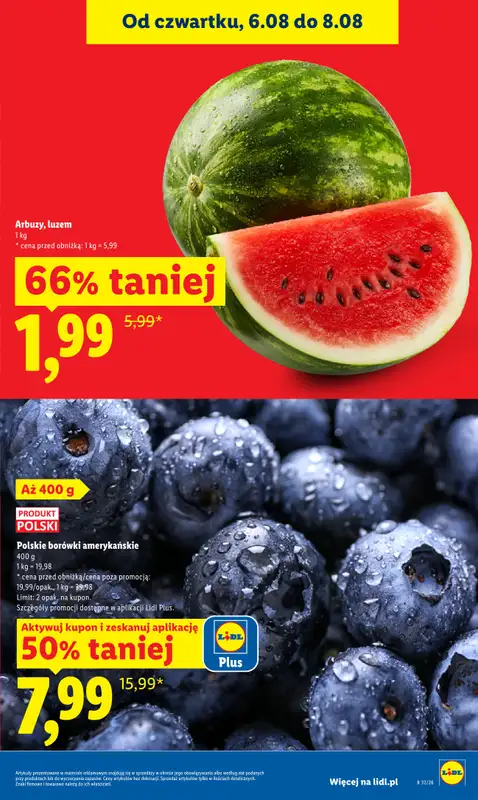Lidl - gazetka promocyjna Oferta od czwartku od czwartku 06.08 do soboty 08.08 - strona 21