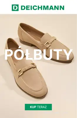 Deichmann - gazetka promocyjna Półbuty damskie od czwartku 06.08 