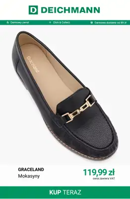 Deichmann - gazetka promocyjna Półbuty damskie od czwartku 06.08  - strona 11