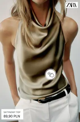 Zara - gazetka promocyjna Topy halter od czwartku 06.08  - strona 3