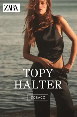 Zara - gazetka promocyjna Topy halter od czwartku 06.08 