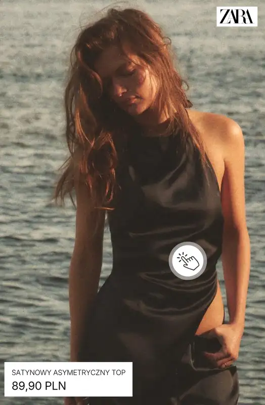 Zara - gazetka promocyjna Topy halter od czwartku 06.08  - strona 11