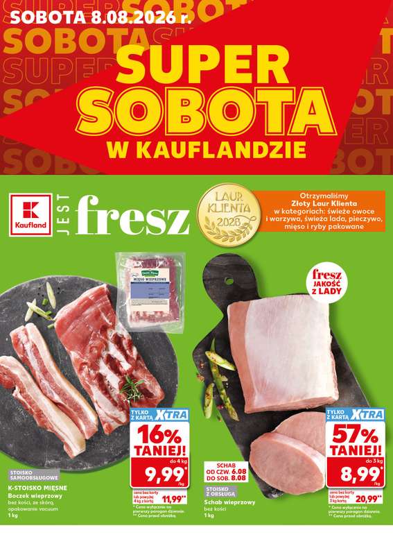 Kaufland - gazetka promocyjna Oferta Kaufland - SUPER SOBOTA od soboty 08.08 do soboty 08.08 - strona 2