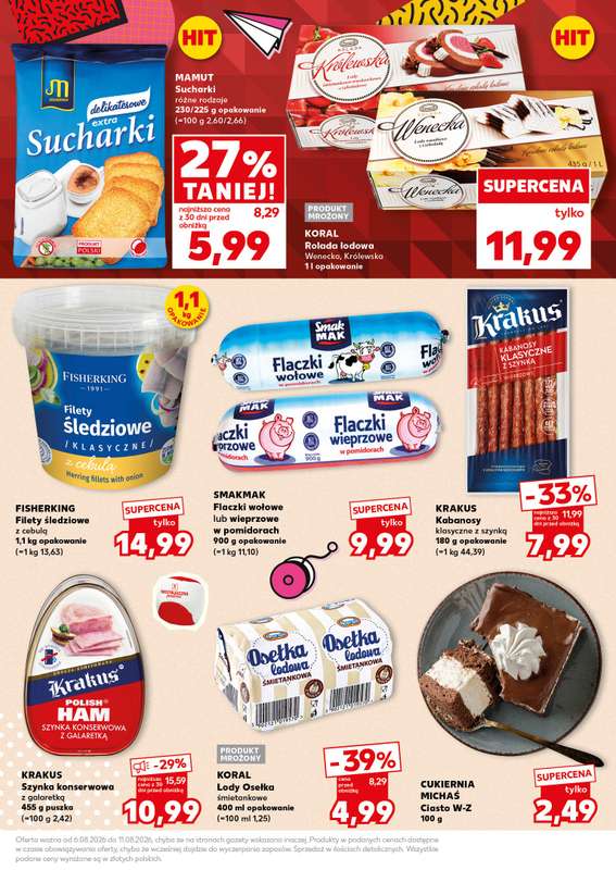 Kaufland - gazetka promocyjna Oferta Kaufland - SUPER SOBOTA od soboty 08.08 do soboty 08.08 - strona 15
