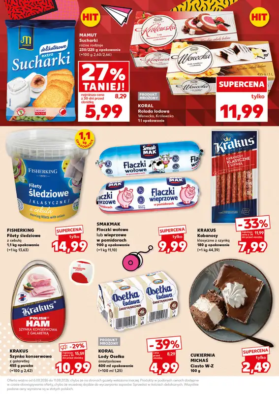 Kaufland - gazetka promocyjna Oferta Kaufland - SUPER SOBOTA od soboty 08.08 do soboty 08.08 - strona 15