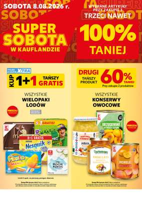 Kaufland - gazetka promocyjna Oferta Kaufland - SUPER SOBOTA od soboty 08.08 do soboty 08.08 - strona 4