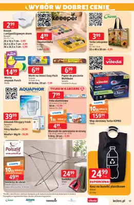 Leclerc - gazetka promocyjna Oferta E.Leclerc od wtorku 11.08 do soboty 22.08 - strona 17