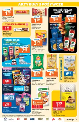 Leclerc - gazetka promocyjna Oferta E.Leclerc od wtorku 11.08 do soboty 22.08 - strona 11