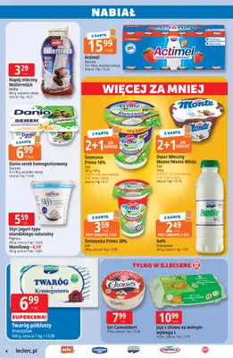 Leclerc - gazetka promocyjna Oferta E.Leclerc od wtorku 11.08 do soboty 22.08 - strona 4