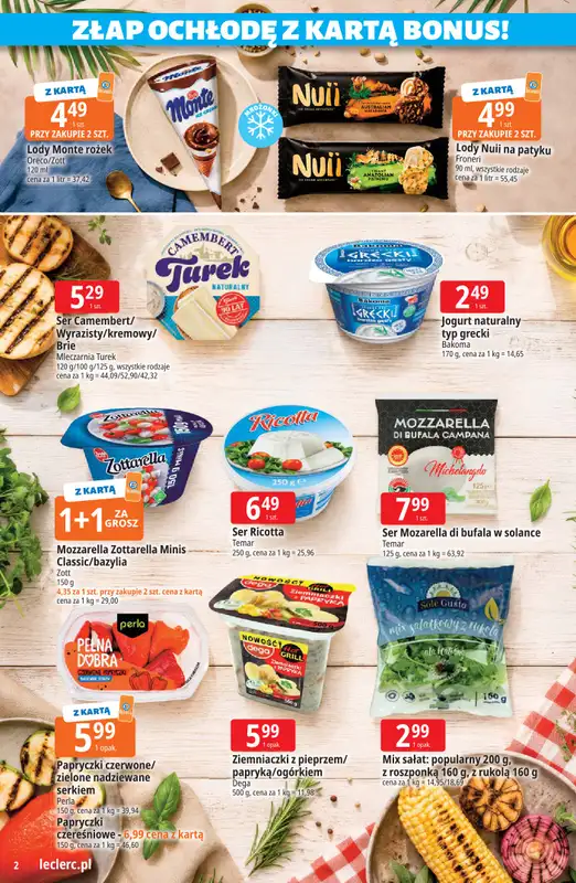 Leclerc - gazetka promocyjna Oferta E.Leclerc od wtorku 11.08 do soboty 22.08 - strona 2