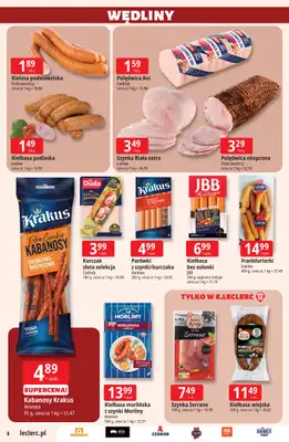 Leclerc - gazetka promocyjna Oferta E.Leclerc od wtorku 11.08 do soboty 22.08 - strona 8
