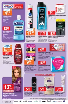 Leclerc - gazetka promocyjna Oferta E.Leclerc od wtorku 11.08 do soboty 22.08 - strona 14
