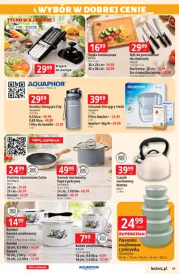 Leclerc - gazetka promocyjna Oferta E.Leclerc od wtorku 11.08 do soboty 22.08 - strona 17