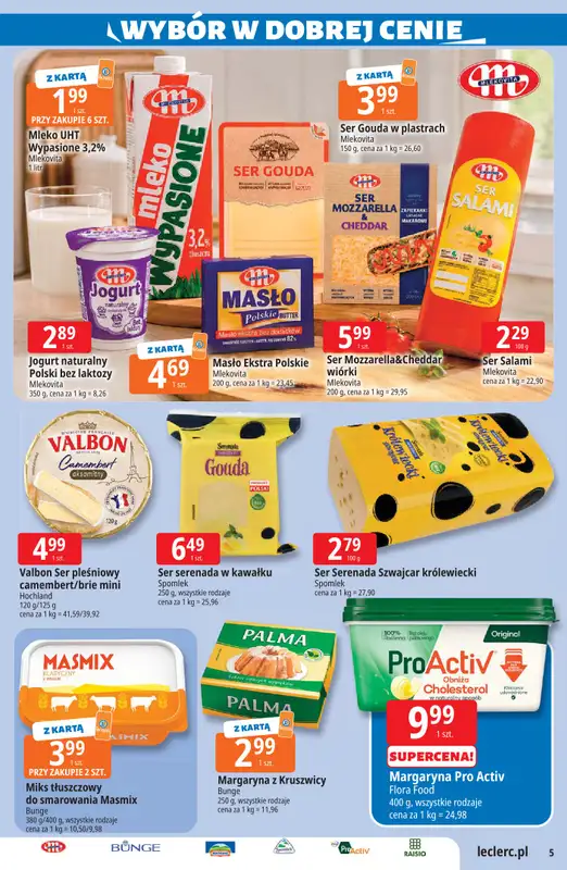 Leclerc - gazetka promocyjna Oferta E.Leclerc od wtorku 11.08 do soboty 22.08 - strona 5