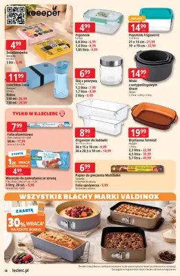 Leclerc - gazetka promocyjna Oferta E.Leclerc od wtorku 11.08 do soboty 22.08 - strona 18