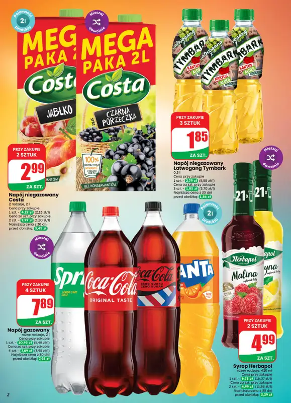 Dino - gazetka promocyjna Weekendowe okazje od piątku 07.08 do soboty 08.08 - strona 2