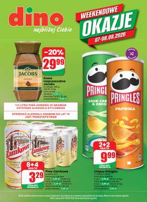 Dino - gazetka promocyjna Weekendowe okazje od piątku 07.08 do soboty 08.08