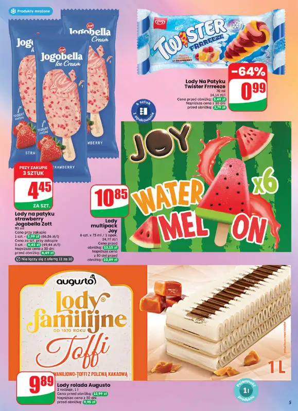 Dino - gazetka promocyjna Weekendowe okazje od piątku 07.08 do soboty 08.08 - strona 5