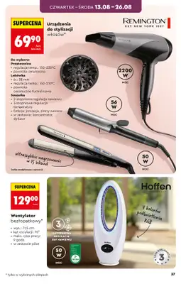 Biedronka - gazetka promocyjna Hity i inspiracje, od 10.08 od poniedziałku 10.08 do środy 26.08 - strona 37