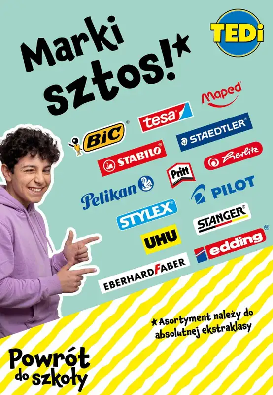 Tedi - gazetka promocyjna Powrót do szkoły od piątku 07.08 do soboty 15.08 - strona 7