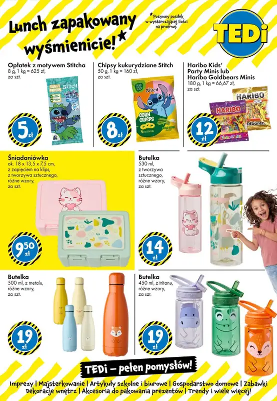 Tedi - gazetka promocyjna Powrót do szkoły od piątku 07.08 do soboty 15.08 - strona 12
