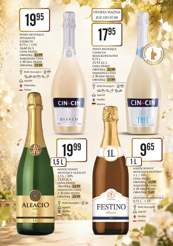Dino - gazetka promocyjna Katalog alkoholowyㅤ od poniedziałku 10.08 do piątku 14.08 - strona 24