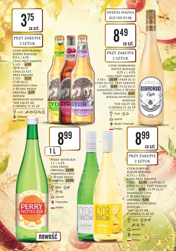 Dino - gazetka promocyjna Katalog alkoholowyㅤ od poniedziałku 10.08 do piątku 14.08 - strona 31