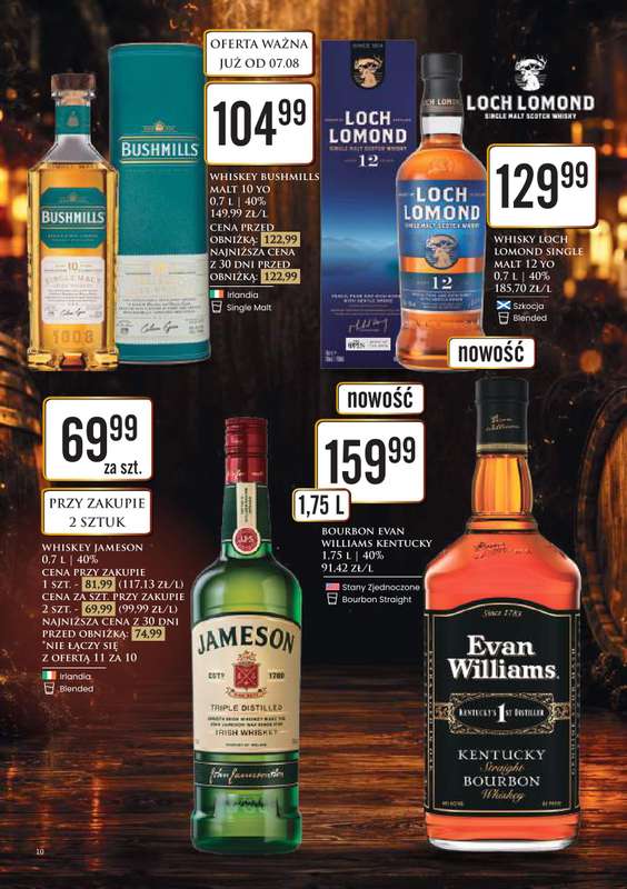 Dino - gazetka promocyjna Katalog alkoholowyㅤ od poniedziałku 10.08 do piątku 14.08 - strona 10