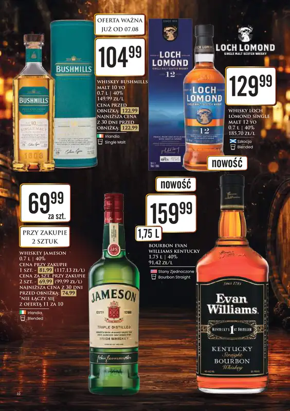 Dino - gazetka promocyjna Katalog alkoholowyㅤ od poniedziałku 10.08 do piątku 14.08 - strona 10