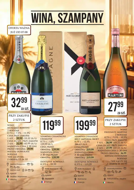 Dino - gazetka promocyjna Katalog alkoholowyㅤ od poniedziałku 10.08 do piątku 14.08 - strona 22