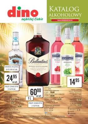 Dino - gazetka promocyjna Katalog alkoholowyㅤ od poniedziałku 10.08 do piątku 14.08