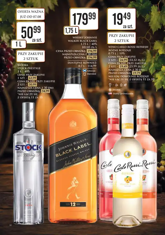 Dino - gazetka promocyjna Katalog alkoholowyㅤ od poniedziałku 10.08 do piątku 14.08 - strona 32