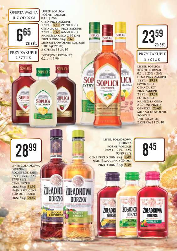 Dino - gazetka promocyjna Katalog alkoholowyㅤ od poniedziałku 10.08 do piątku 14.08 - strona 19