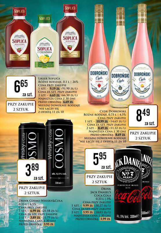 Dino - gazetka promocyjna Oferta alkoholowa od piątku 07.08 do soboty 08.08 - strona 4