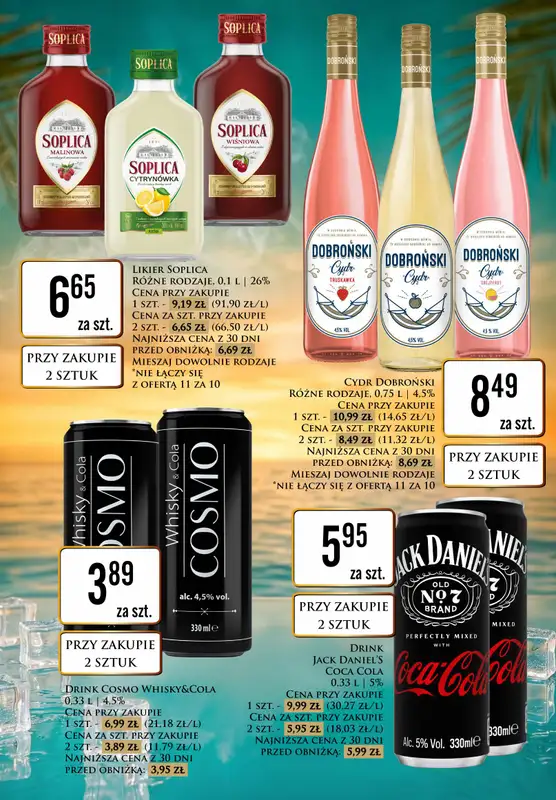 Dino - gazetka promocyjna Oferta alkoholowa od piątku 07.08 do soboty 08.08 - strona 4