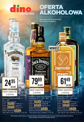 Dino - gazetka promocyjna Oferta alkoholowa od piątku 07.08 do soboty 08.08