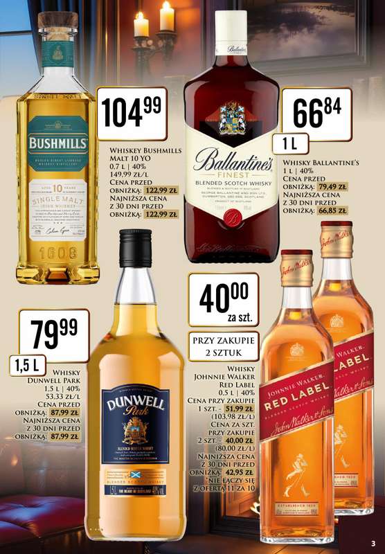 Dino - gazetka promocyjna Oferta alkoholowa od piątku 07.08 do soboty 08.08 - strona 3