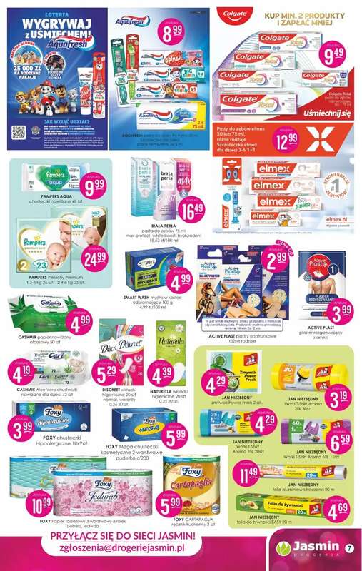 Drogerie Jasmin - gazetka promocyjna Gazetka od poniedziałku 10.08 do poniedziałku 31.08 - strona 7