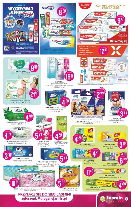 Drogerie Jasmin - gazetka promocyjna Gazetka od poniedziałku 10.08 do poniedziałku 31.08 - strona 7