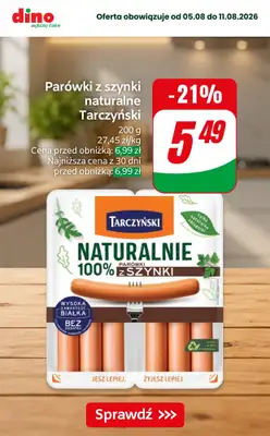 Dino - gazetka promocyjna Nawet do -50% taniej od piątku 07.08 do wtorku 11.08 - strona 9
