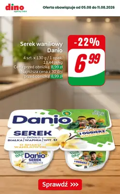 Dino - gazetka promocyjna Nawet do -50% taniej od piątku 07.08 do wtorku 11.08 - strona 8