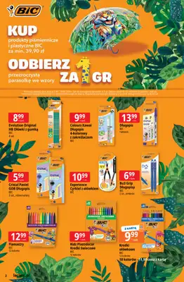 Leclerc - gazetka promocyjna Oferta E.Leclerc | Powrót do szkoły od wtorku 11.08 do poniedziałku 31.08 - strona 2
