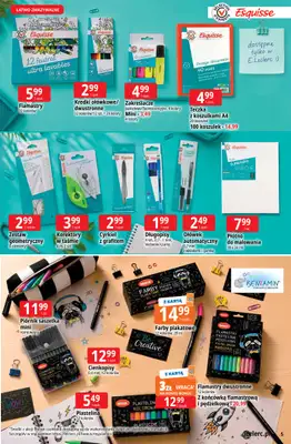 Leclerc - gazetka promocyjna Oferta E.Leclerc | Powrót do szkoły od wtorku 11.08 do poniedziałku 31.08 - strona 5