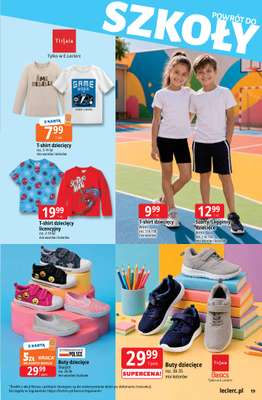 Leclerc - gazetka promocyjna Oferta E.Leclerc | Powrót do szkoły od wtorku 11.08 do poniedziałku 31.08 - strona 19