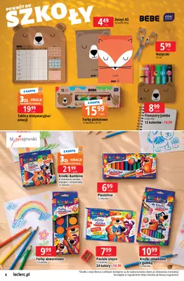 Leclerc - gazetka promocyjna Oferta E.Leclerc | Powrót do szkoły od wtorku 11.08 do poniedziałku 31.08 - strona 8