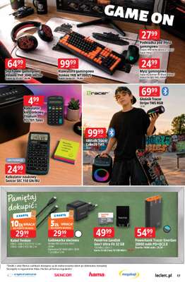 Leclerc - gazetka promocyjna Oferta E.Leclerc | Powrót do szkoły od wtorku 11.08 do poniedziałku 31.08 - strona 17